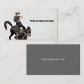 Bucking Bronco  Visitekaartjes (Voorkant / Achterkant)