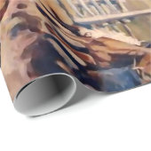 “Bucking Bronco” westernkunst van Will James Cadeaupapier (Rol Hoek)