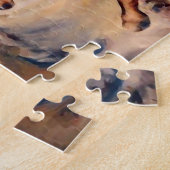 “Bucking Bronco” westernkunst van Will James Legpuzzel (Zijkant)