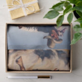 “Bucking Bronco” westernkunst van Will James Tissuepapier (Geschenk)