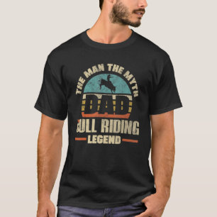 Bucking Bull Riding Rodeo Rider Vader T-shirt