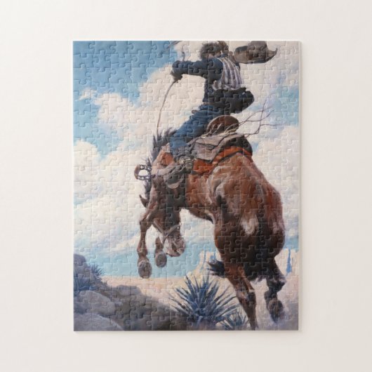 Bucking door Newell Convers Wyeth Legpuzzel (Verticaal)