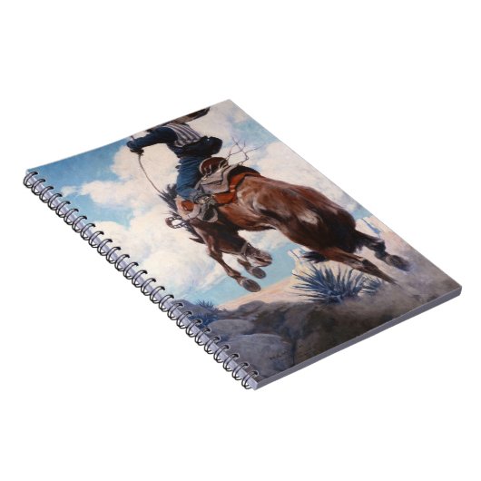 Bucking door Newell Convers Wyeth Notitieboek (Rechterzijde)