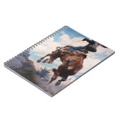 Bucking door Newell Convers Wyeth Notitieboek (Linkerzijde)