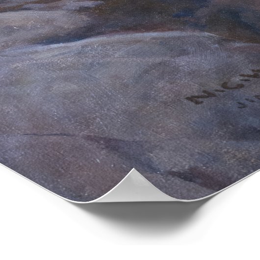 Bucking door Newell Convers Wyeth Poster (Hoek)