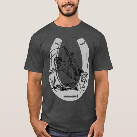 Bucking Horse vriend T-shirt (Voorkant)