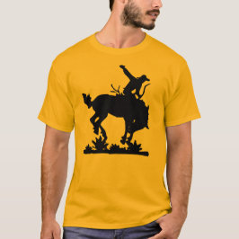 Bucking paard en boogschutter elke kleur die je wi t-shirt