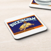 Buckingham Brand California Bartletts Bier Onderzetter (Linkerzijde)