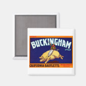 Buckingham Brand California Bartletts Magneet (Voorkant / Achterkant)