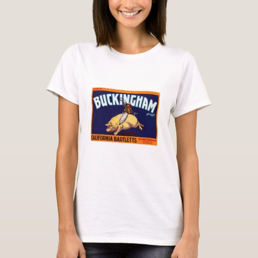 Buckingham Brand California Bartletts T-shirt (Voorkant)