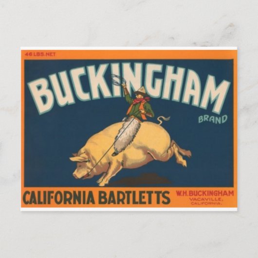 Buckingham Briefkaart (Voorkant)