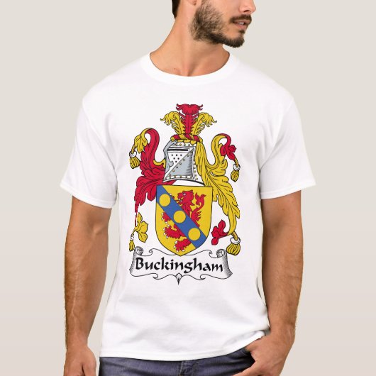 Buckingham Family Crest T-shirt (Voorkant)