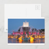 Buckingham Fountain 01.JPG Briefkaart (Voorkant / Achterkant)