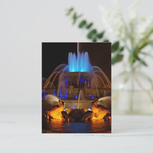 Buckingham Fountain - Blues Briefkaart (Staand voorkant)