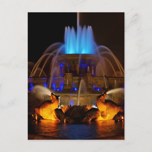 Buckingham Fountain - Blues Briefkaart (Voorkant)