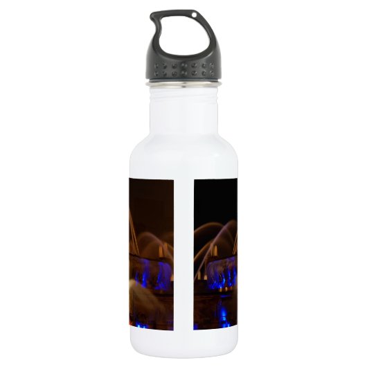 Buckingham Fountain - Blues Waterfles (Achterkant)