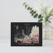 Buckingham Fountain Briefkaart Randsom Keith Art (Staand voorkant)