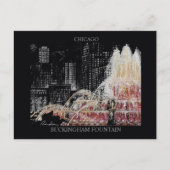 Buckingham Fountain Briefkaart Randsom Keith Art (Voorkant)