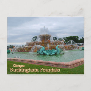 Buckingham Fountain Chicago Briefkaart