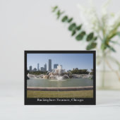 Buckingham Fountain, Chicago Briefkaart (Staand voorkant)