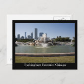 Buckingham Fountain, Chicago Briefkaart (Voorkant / Achterkant)