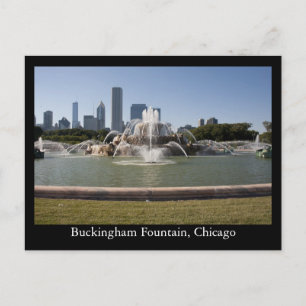 Buckingham Fountain, Chicago Briefkaart