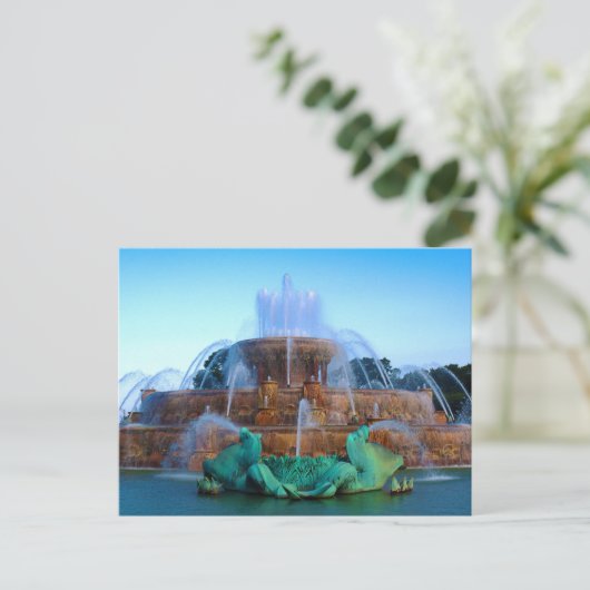 Buckingham Fountain - Chicago Briefkaart (Staand voorkant)