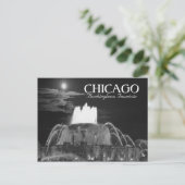Buckingham Fountain Chicago Illinois Briefkaart (Staand voorkant)
