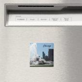 Buckingham Fountain - Chicago Magneet (Insitu (Vaatwasser))