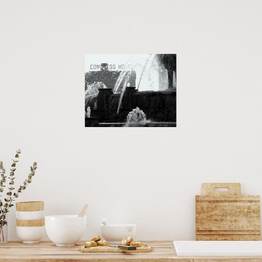 Buckingham Fountain, Chicago Poster (Keuken)