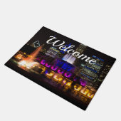 Buckingham Fountain Chicago Welkom Doormat Deurmat (Schuin)
