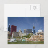 Buckingham Fountain in Grant Park, 2 Briefkaart (Voorkant / Achterkant)