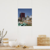 Buckingham Fountain in Grant Park, Poster (Keuken)