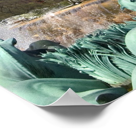 Buckingham Fountain in Grant Park, Poster (Hoek)