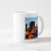 Buckingham Fountain Lit bij nacht Grote Koffiekop (Voorkant rechts)