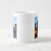 Buckingham Fountain Lit bij nacht Grote Koffiekop (Voorkant)