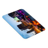 Buckingham Fountain Lit bij nacht Magneet (Rechterzijde)