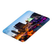 Buckingham Fountain Lit bij nacht Magneet (Linkerzijde)