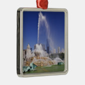 Buckingham Fountain Metalen Ornament (Rechts)