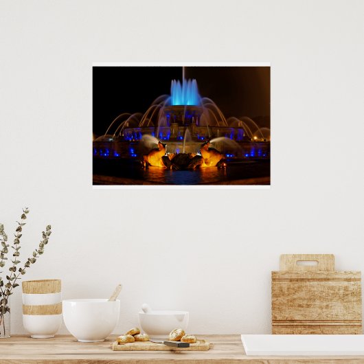 Buckingham Fountain Poster (Keuken)
