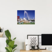 Buckingham Fountain Poster (Thuiskantoor)