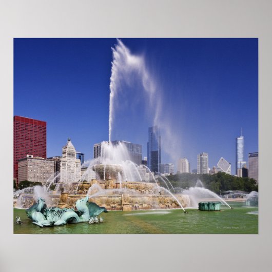 Buckingham Fountain Poster (Voorkant)