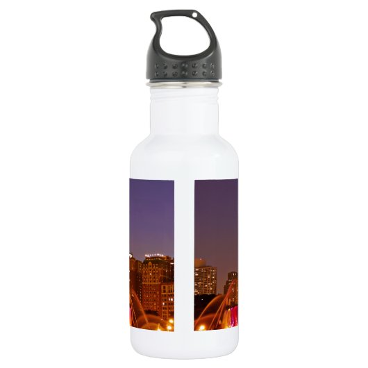 Buckingham Fountain Waterfles (Achterkant)