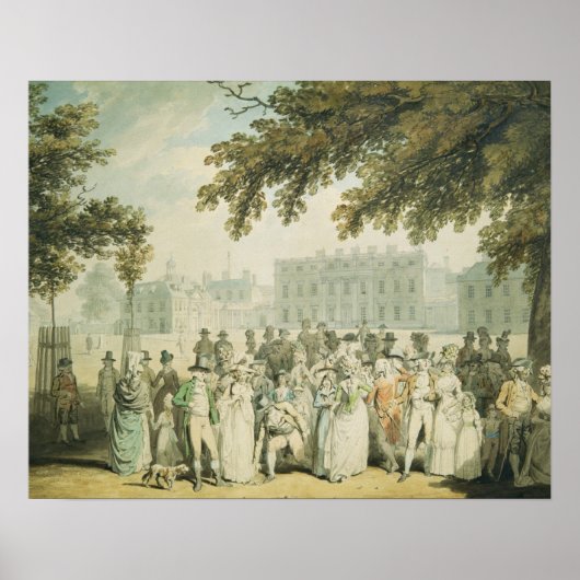 Buckingham House, St.James's Park, 1790 Poster (Voorkant)