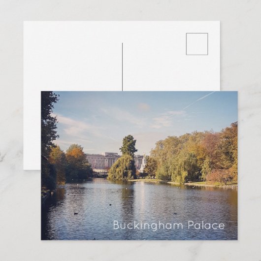 Buckingham Palace Ansichtkaart Feestdagenkaart (Voorkant / Achterkant)