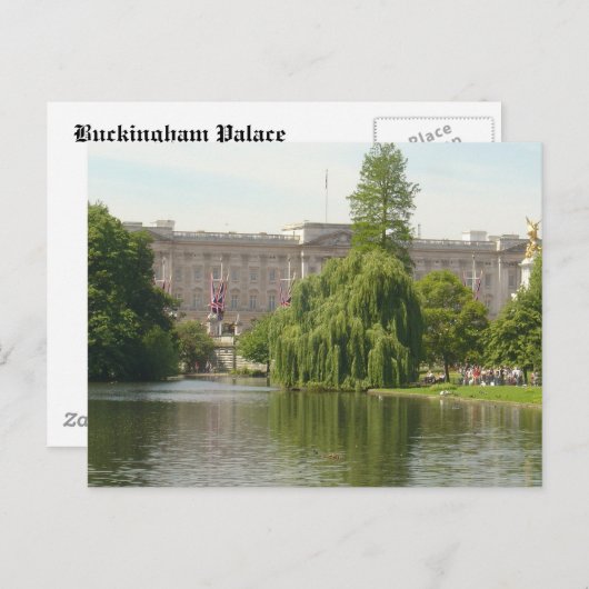 Buckingham Palace Briefkaart (Voorkant / Achterkant)
