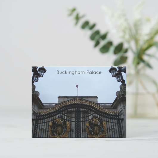 Buckingham Palace Briefkaart (Staand voorkant)