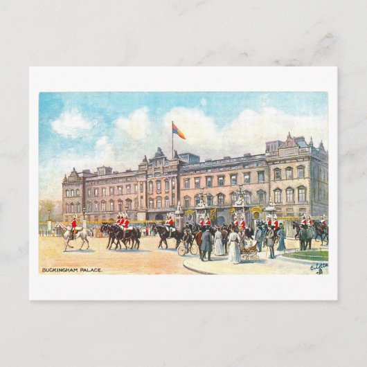 Buckingham Palace Briefkaart (Voorkant)