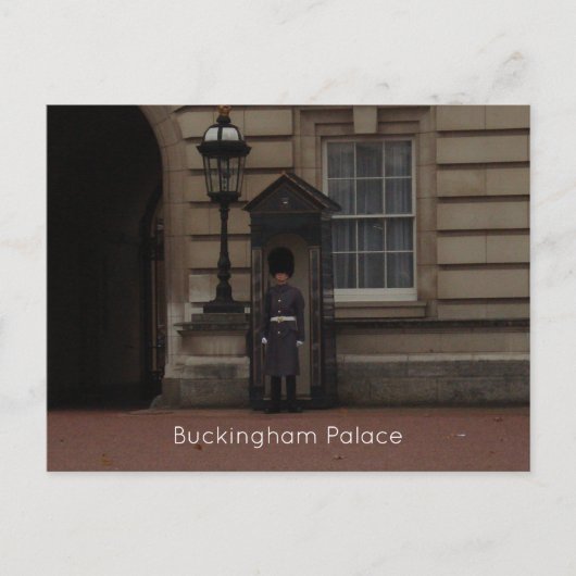 Buckingham Palace Briefkaart (Voorkant)