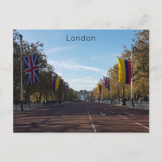 Buckingham Palace Briefkaart (Voorkant)